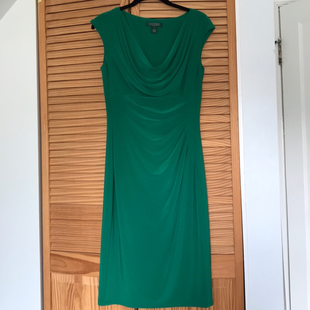 Green Lauren dress